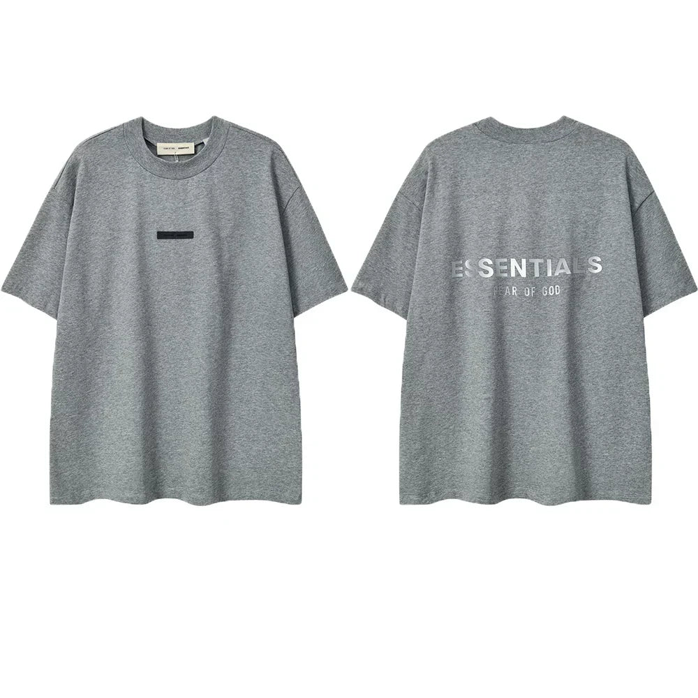ESSENTIALS Fear of God Back Print Tee – Deep Oats